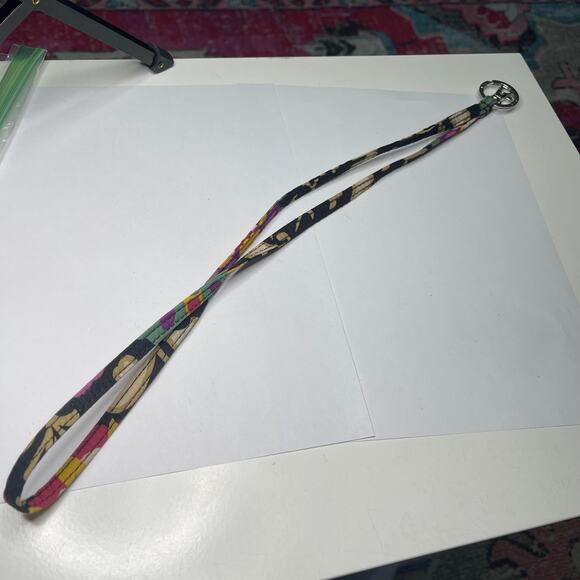 Vera Bradley lanyard and mirror matching dark fall pattern set - Picture 7 of 16